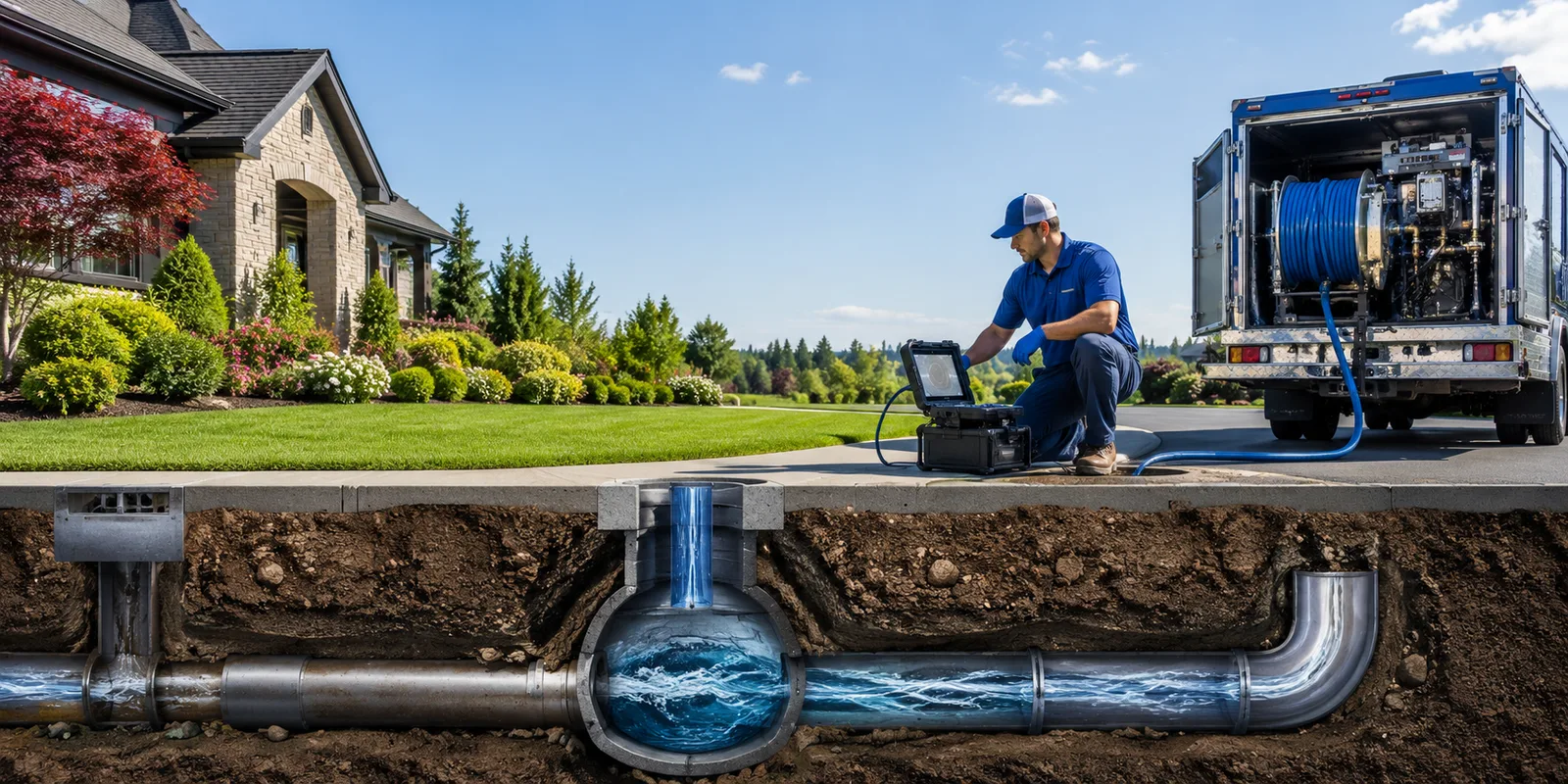 Drainage restoration information for Huntingburg, IN